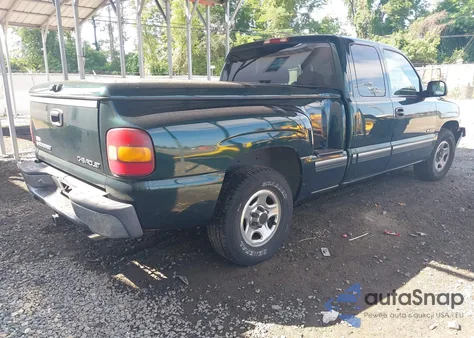 2001 Chevrolet Silverado 1500 Ls из США, поврежденный, VIN 2GCEC19V811118417